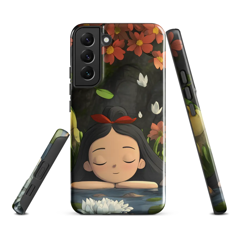 Tranquility by the Waterside | Phone Case |  S22 Plus | Tough Case | Glossy