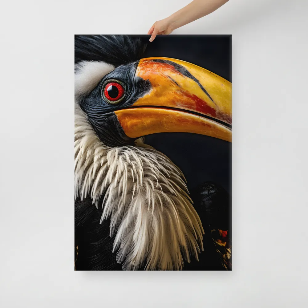 Majestic Hornbill Portrait