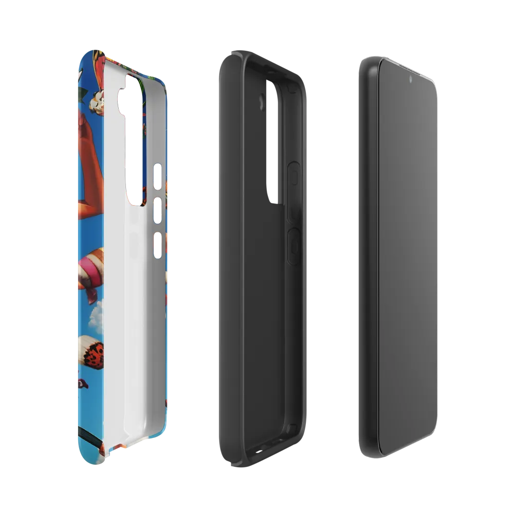 Joyful Whimsy | Phone Case |  S22 | Tough Case | Matte