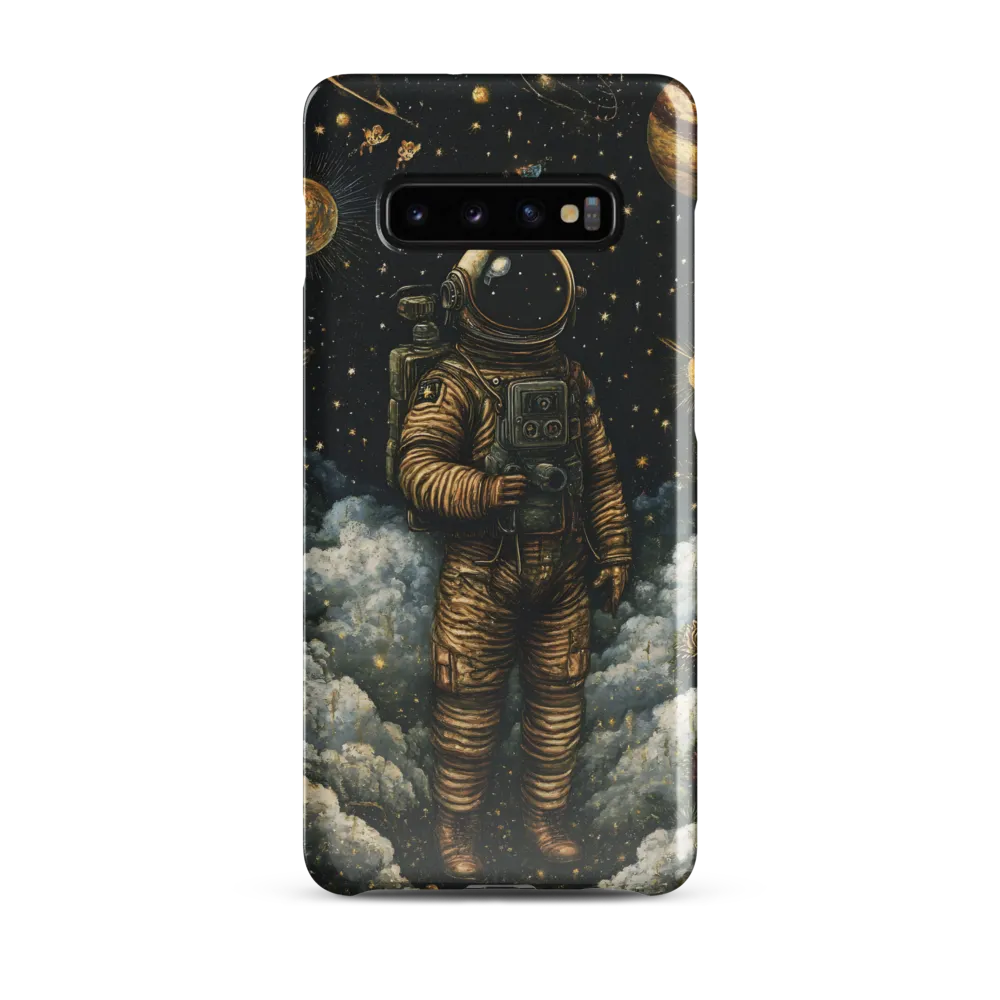 Cosmic Dreams: The Astronaut's Journey | Phone Case |  S10 Plus | Snap Case | Glossy