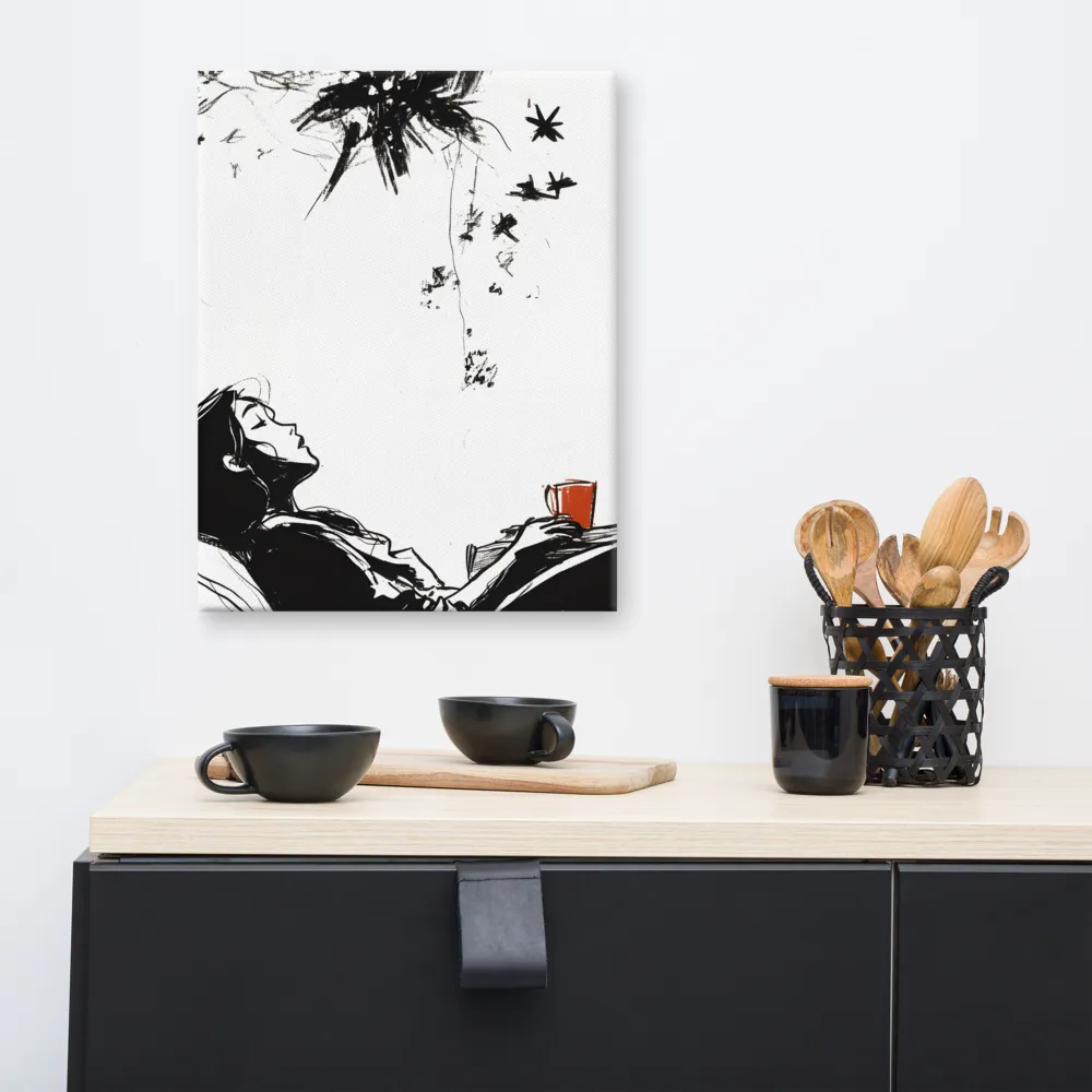 Contemplative Serenity | Canvas | 16″×20″
