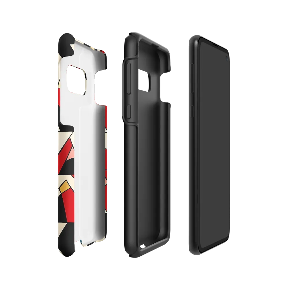Dynamic Geometric Harmony | Phone Case |  S10e | Tough Case | Matte