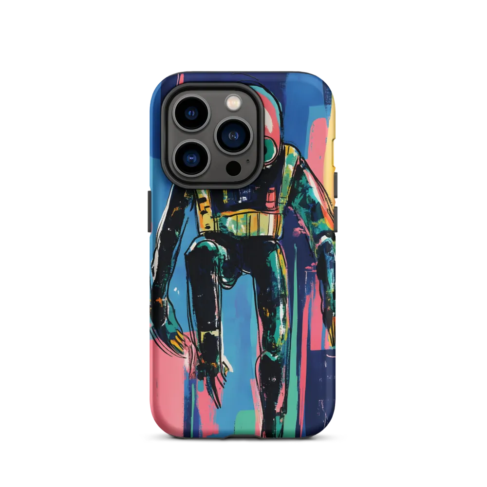 Diver in Vibrant Motion