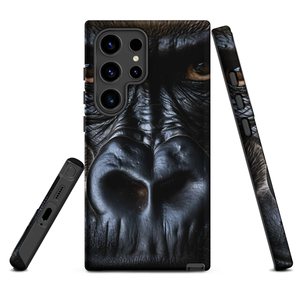Gaze of the Wild: A Gorilla's Portrait