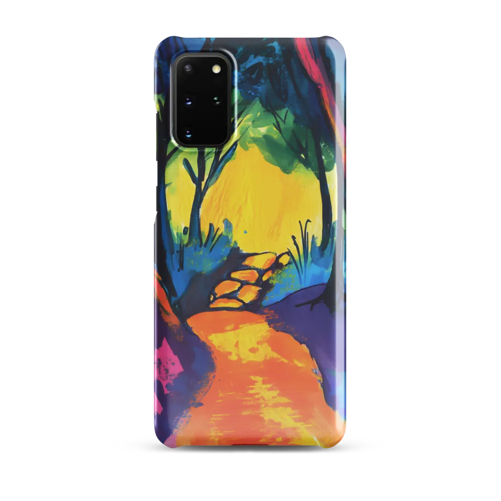 Path Through a Vibrant Forest
