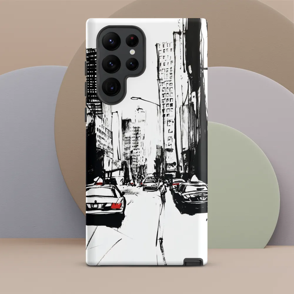 Urban Pulse: A Monochromatic Journey