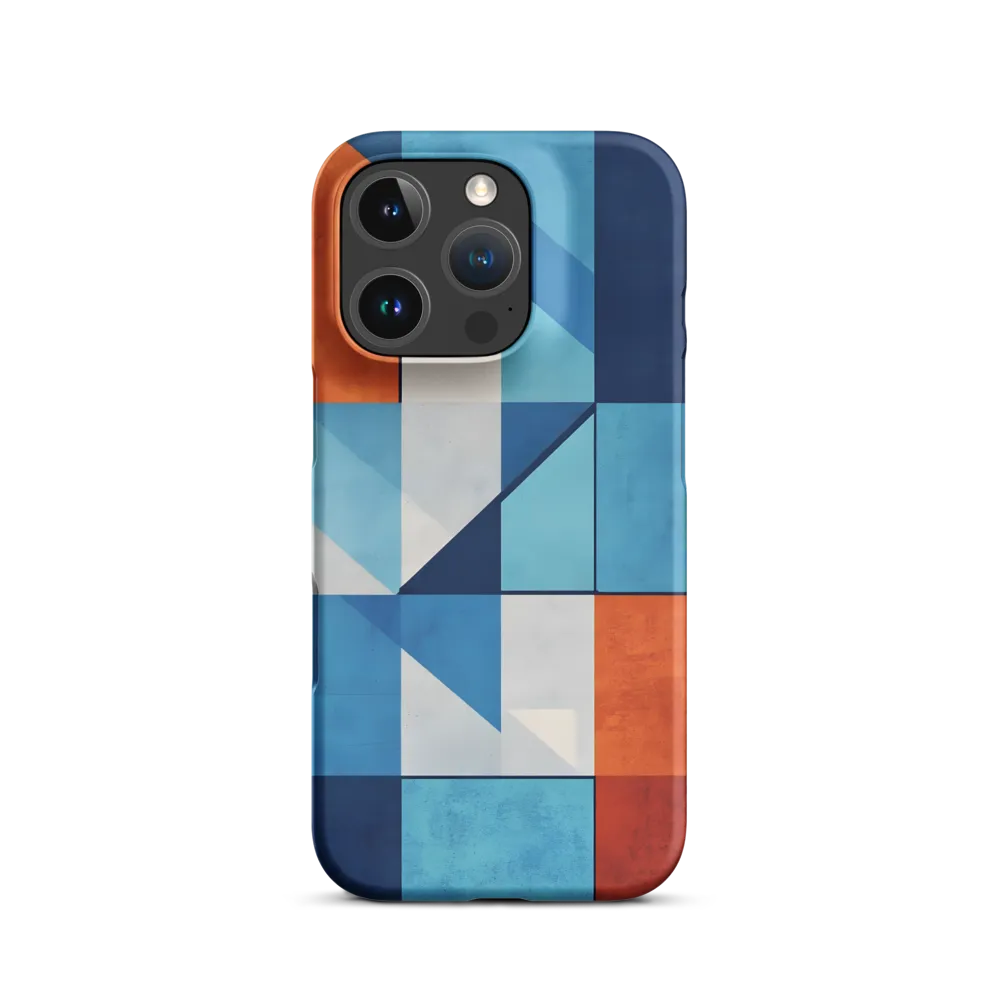 Geometric Harmony in Color | Phone Case |  16 Pro | Snap Case | Matte