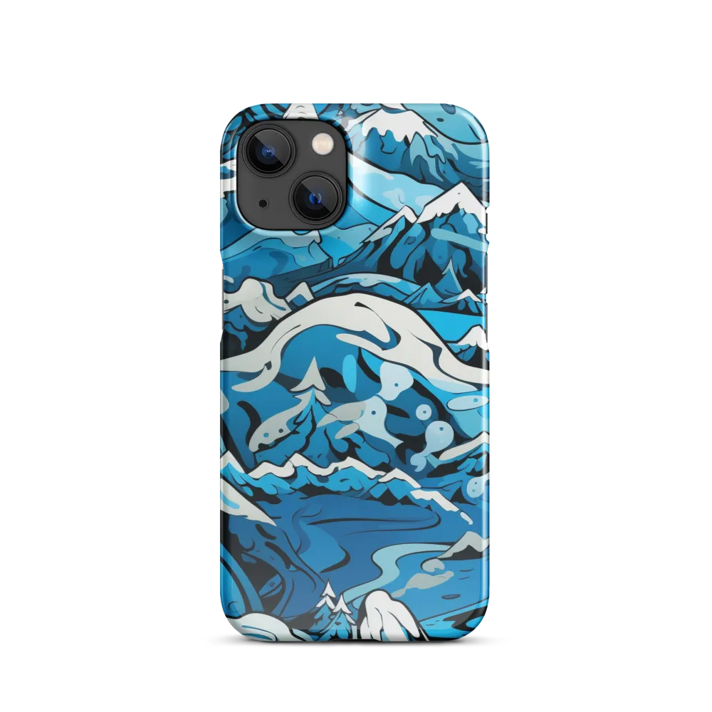 Frozen Harmony: A Blue Mountain Odyssey