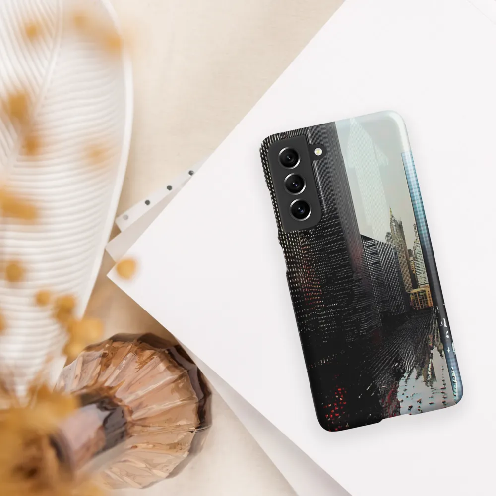 Reflections of Urban Abstraction | Phone Case |  S21 FE | Snap Case | Matte