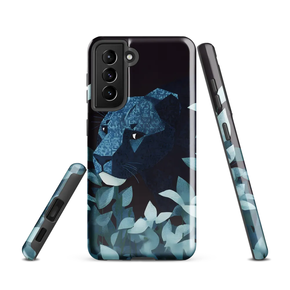 Lurking Blue: The Panther's Gaze