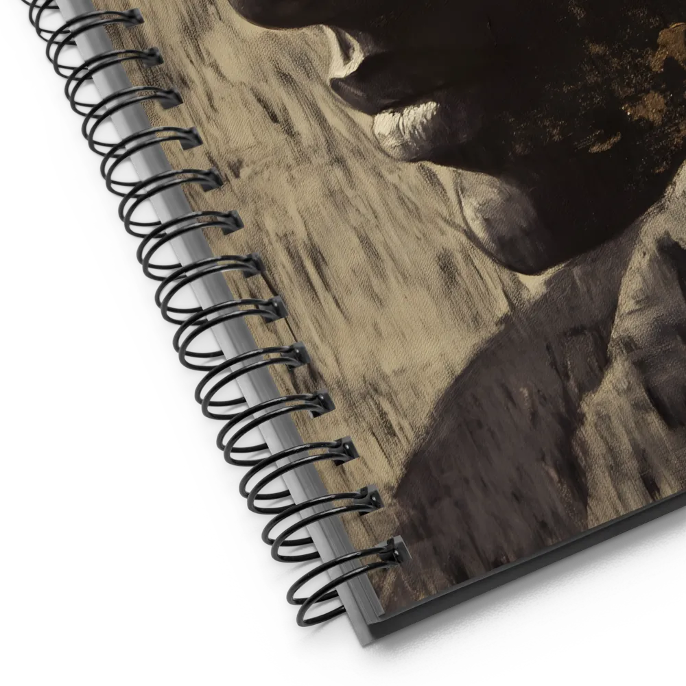 Veiled Mystique | Spiral Notebook