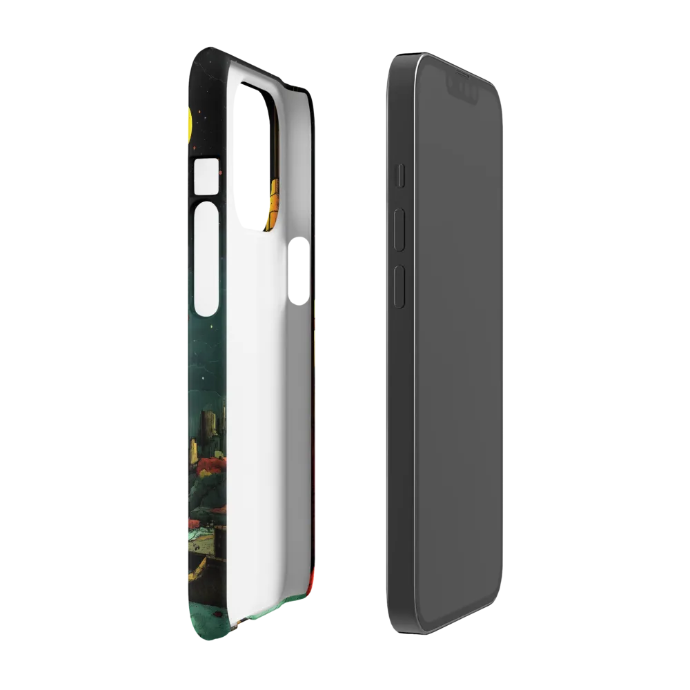 Cosmic Cityscape | Phone Case |  13 Pro | Snap Case | Matte