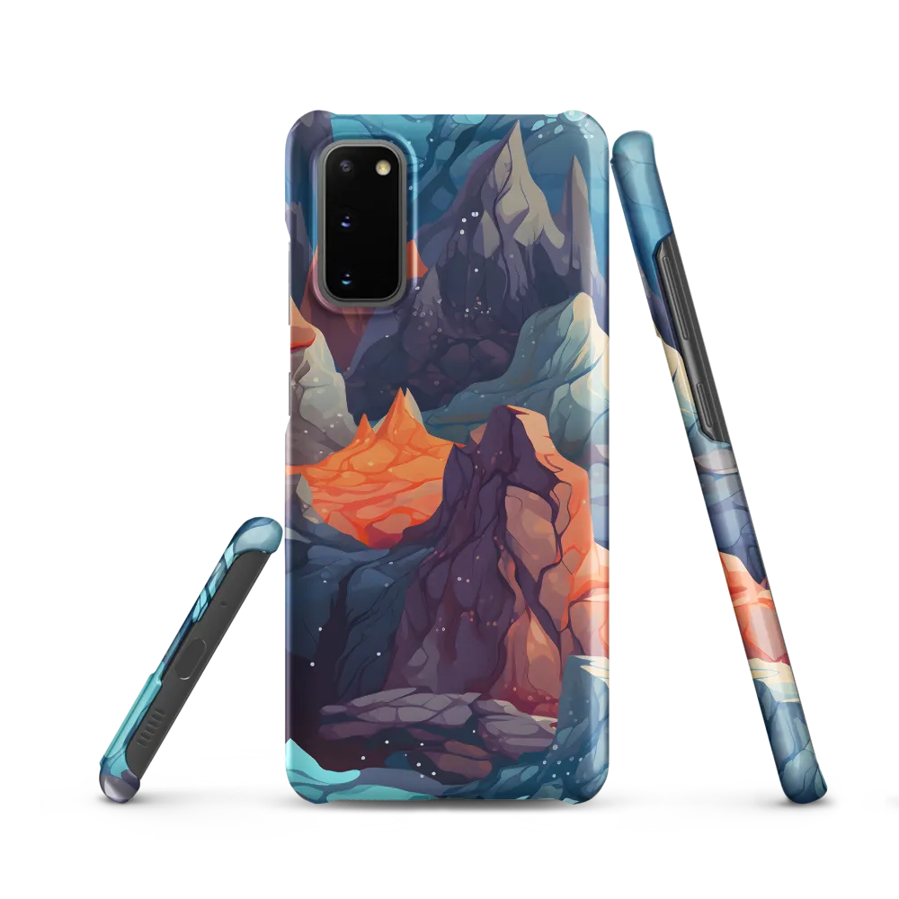 Mystical Peaks of Imagination | Phone Case |  S20 | Snap Case | Matte