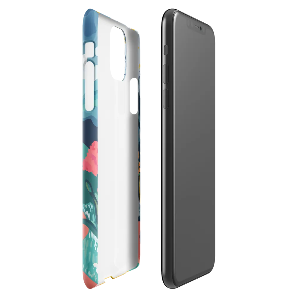 Walking into Colorful Serenity | Phone Case |  11 Pro Max | Snap Case | Glossy