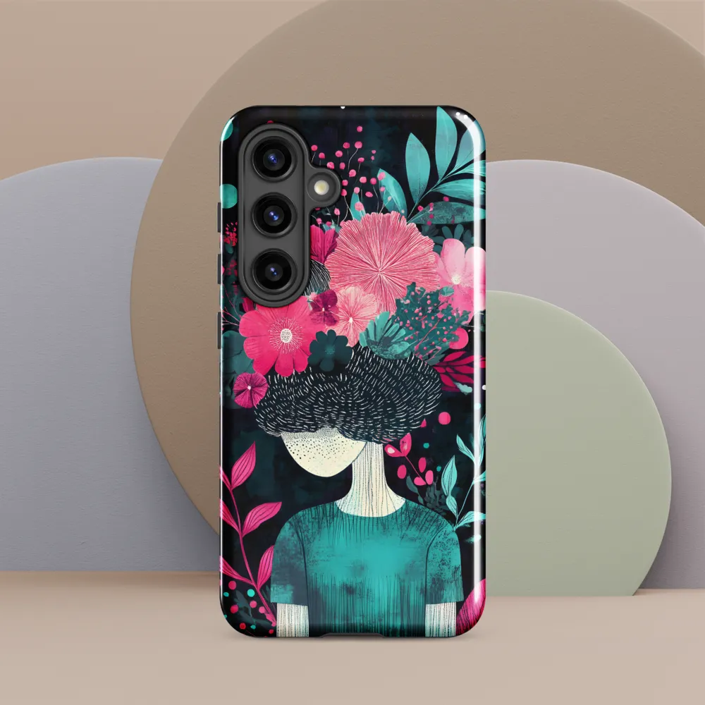 Floral Harmony: A Portrait of Serenity