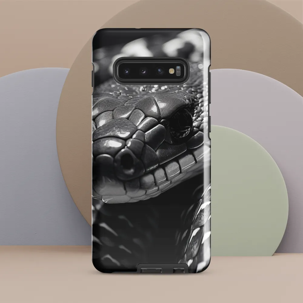 The Enigmatic Serpent | Phone Case |  S10 Plus | Tough Case | Glossy