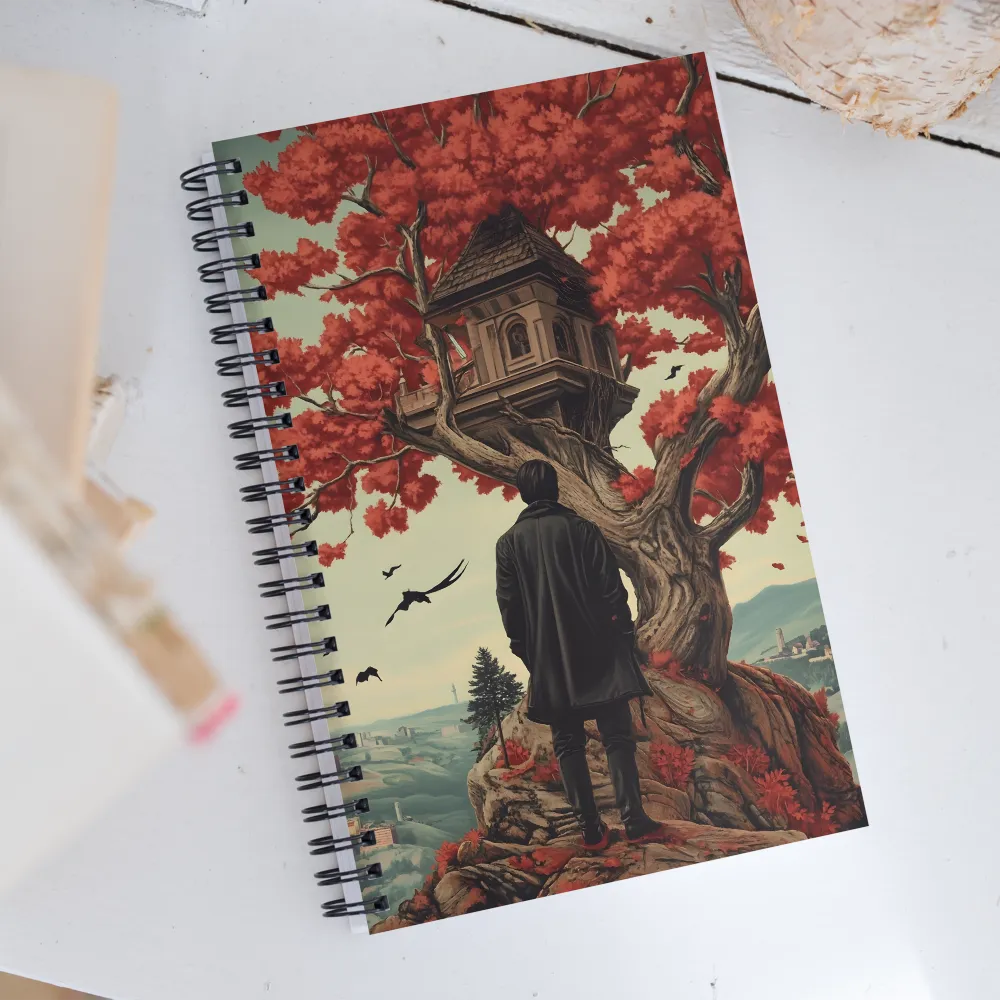 Whispers of an Enchanted Realm | Spiral Notebook