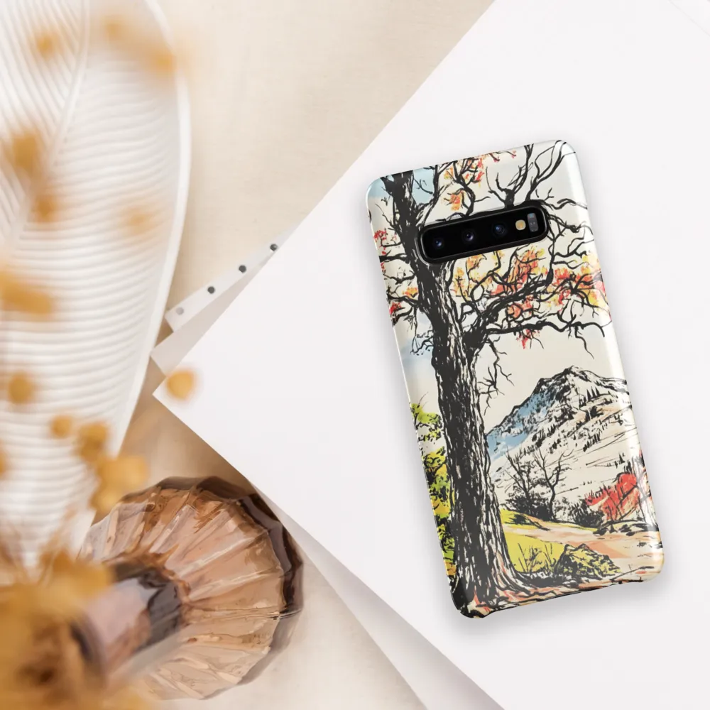 Autumn Majesty: The Guardian Tree | Phone Case |  S10 Plus | Snap Case | Glossy