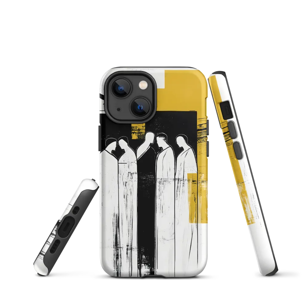 Contemplative Assemblage | Phone Case |  13 mini | Tough Case | Matte