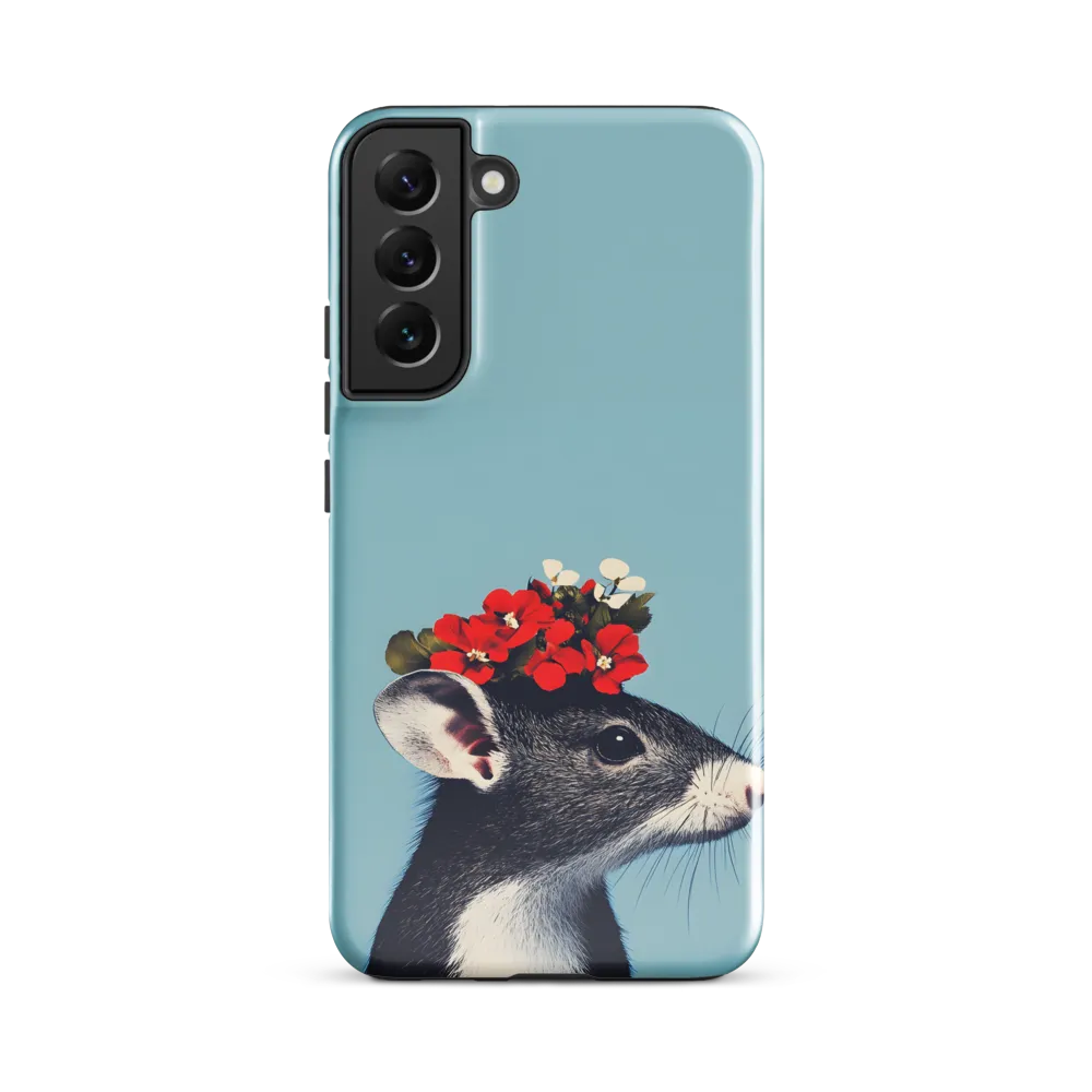 Whimsical Flora: A Mouse's Floral Crown