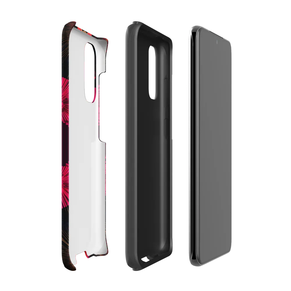 Dynamic Geometric Symphony | Phone Case |  S20 | Tough Case | Matte