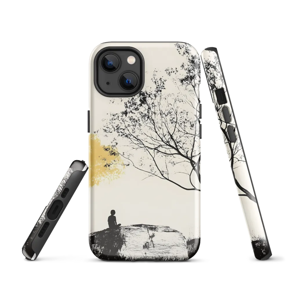 Whispers of Solitude | Phone Case |  13 | Tough Case | Glossy