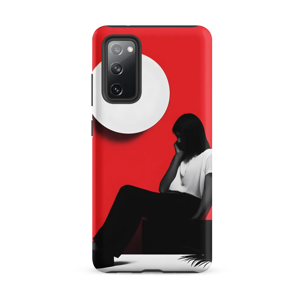 Contemplation in Red