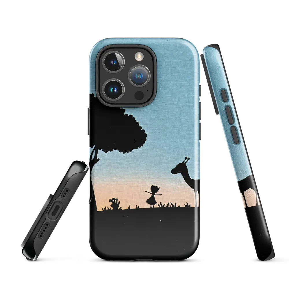 Curiosity in the Silhouette | Phone Case |  16 Pro | Tough Case | Glossy