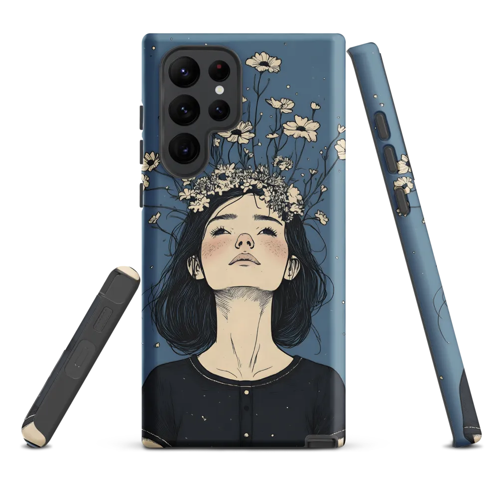 Floral Serenity: A Portrait of Tranquility