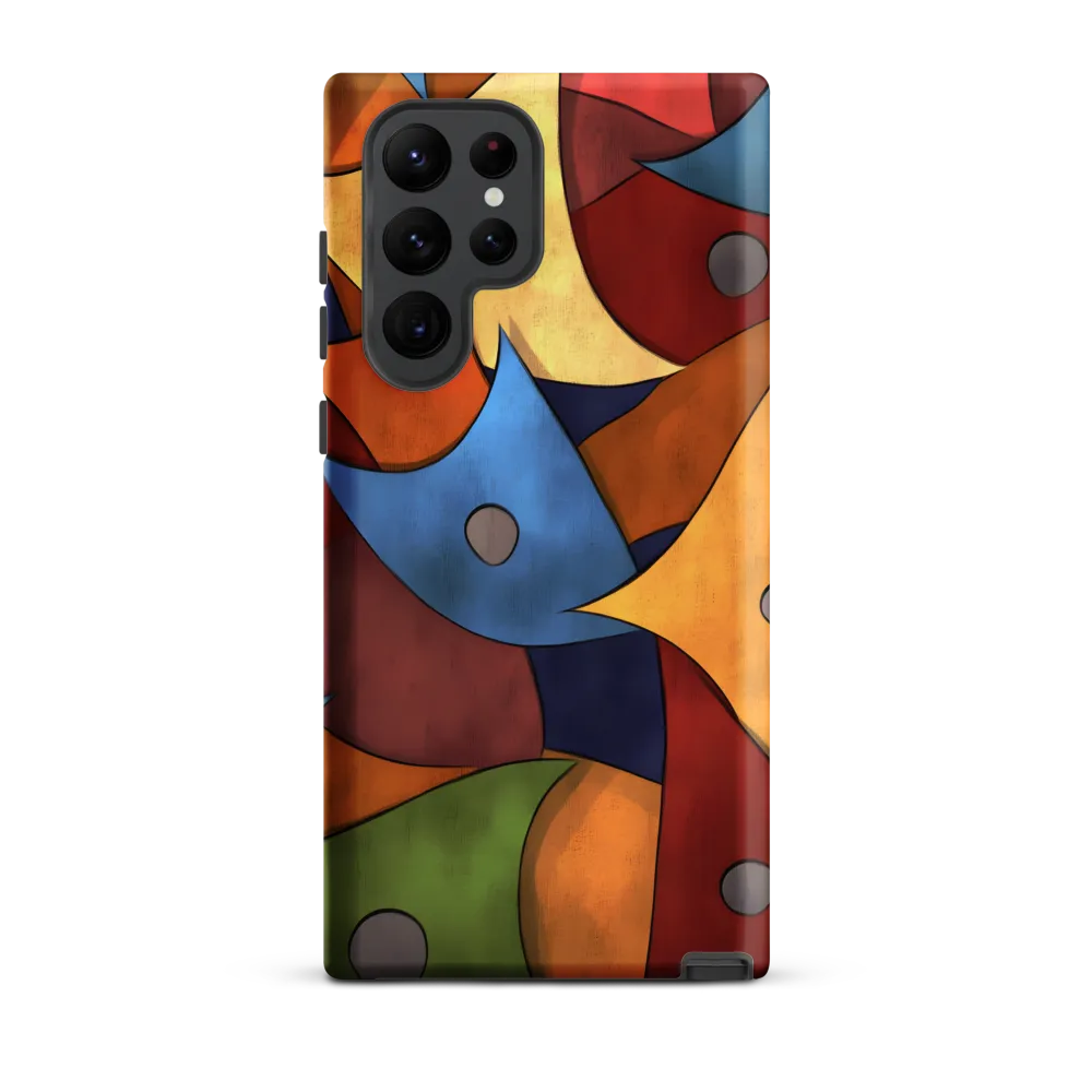 Vibrant Interplay of Shapes