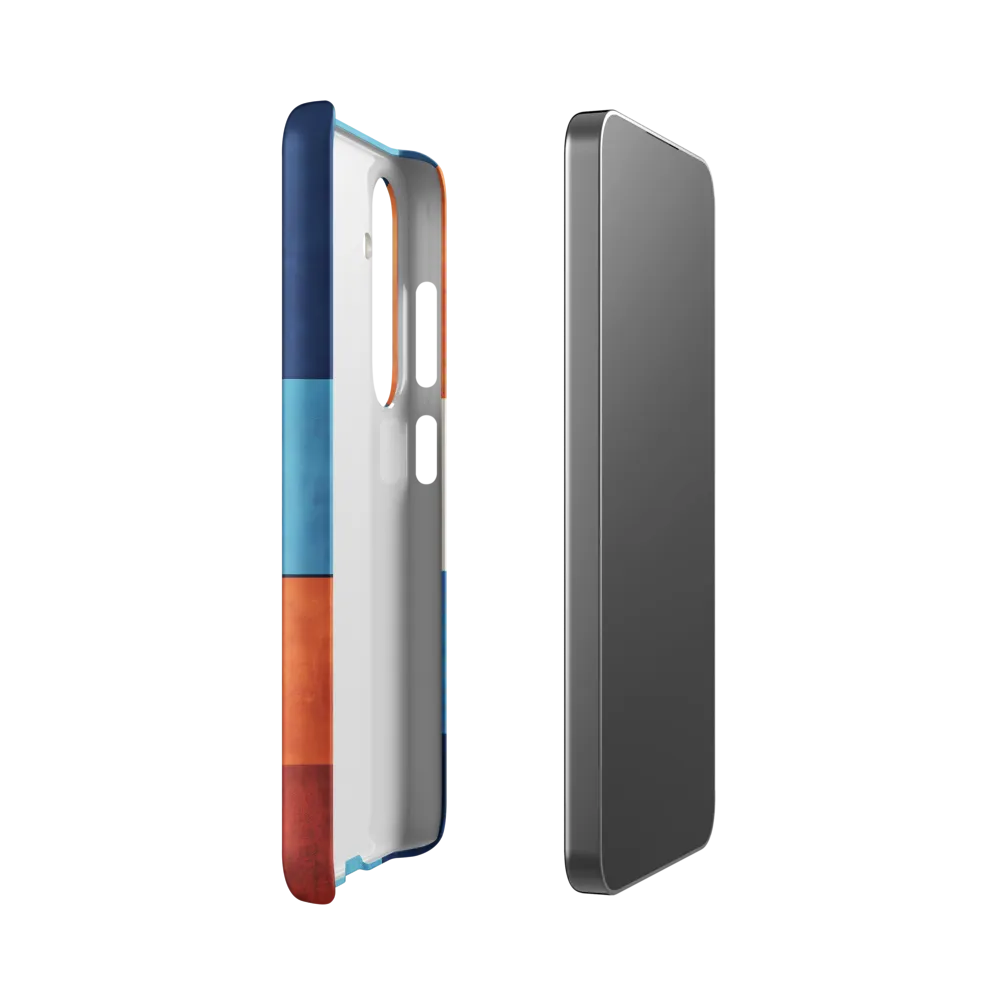 Geometric Harmony in Color | Phone Case |  S24 | Snap Case | Matte