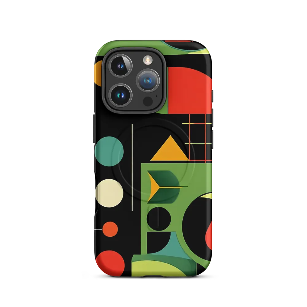Geometric Harmony | Phone Case |  16 Pro | MagSafe® Tough Case | Matte