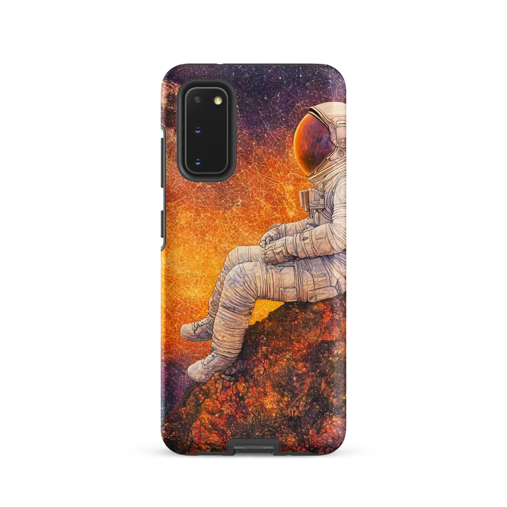 Cosmic Contemplation | Phone Case |  S20 | Tough Case | Matte
