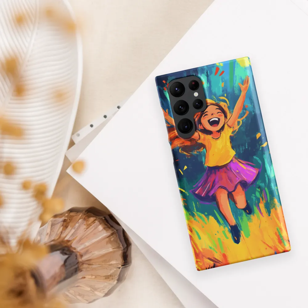 Joyful Escape into Nature | Phone Case |  S22 Ultra | Snap Case | Matte