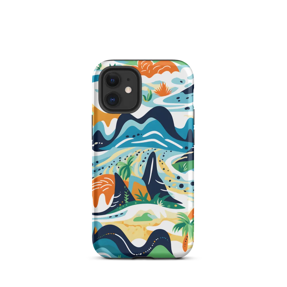 Abstract Tropical Landscape