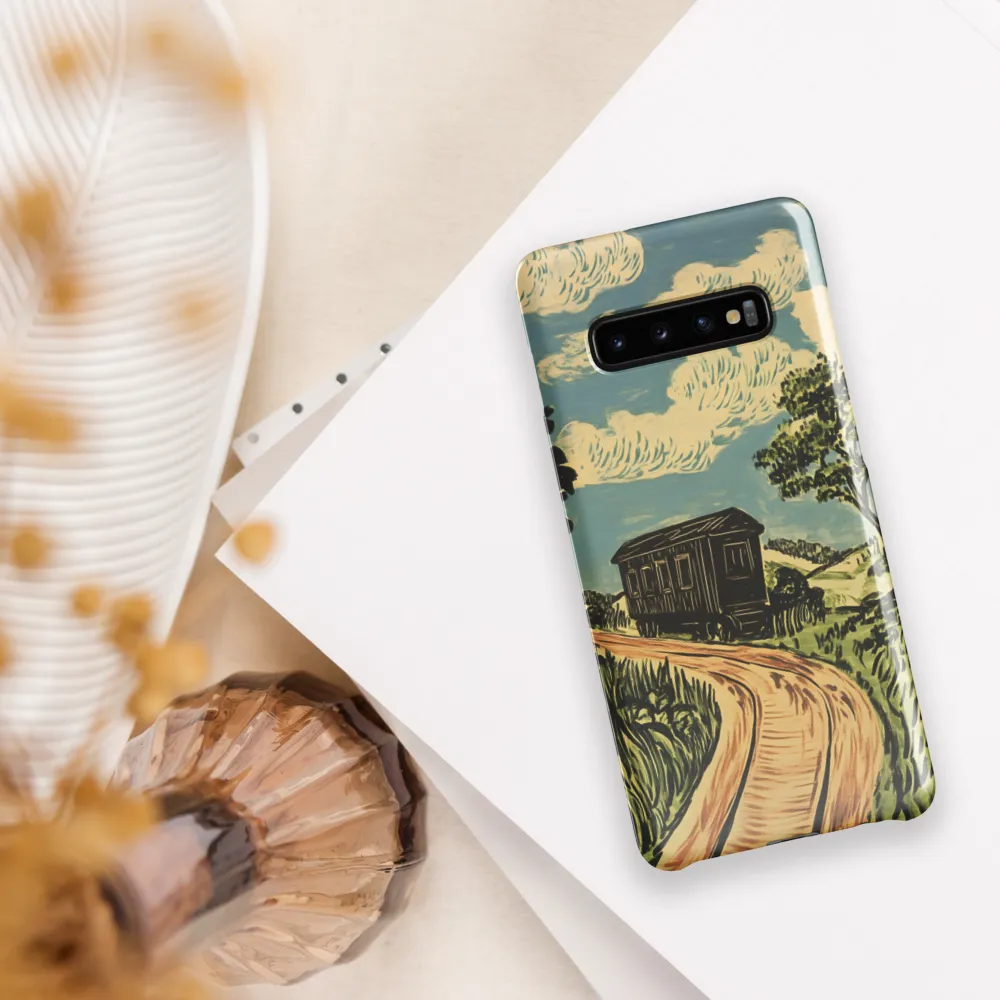 Nostalgia on the Rails | Phone Case |  S10 Plus | Snap Case | Glossy