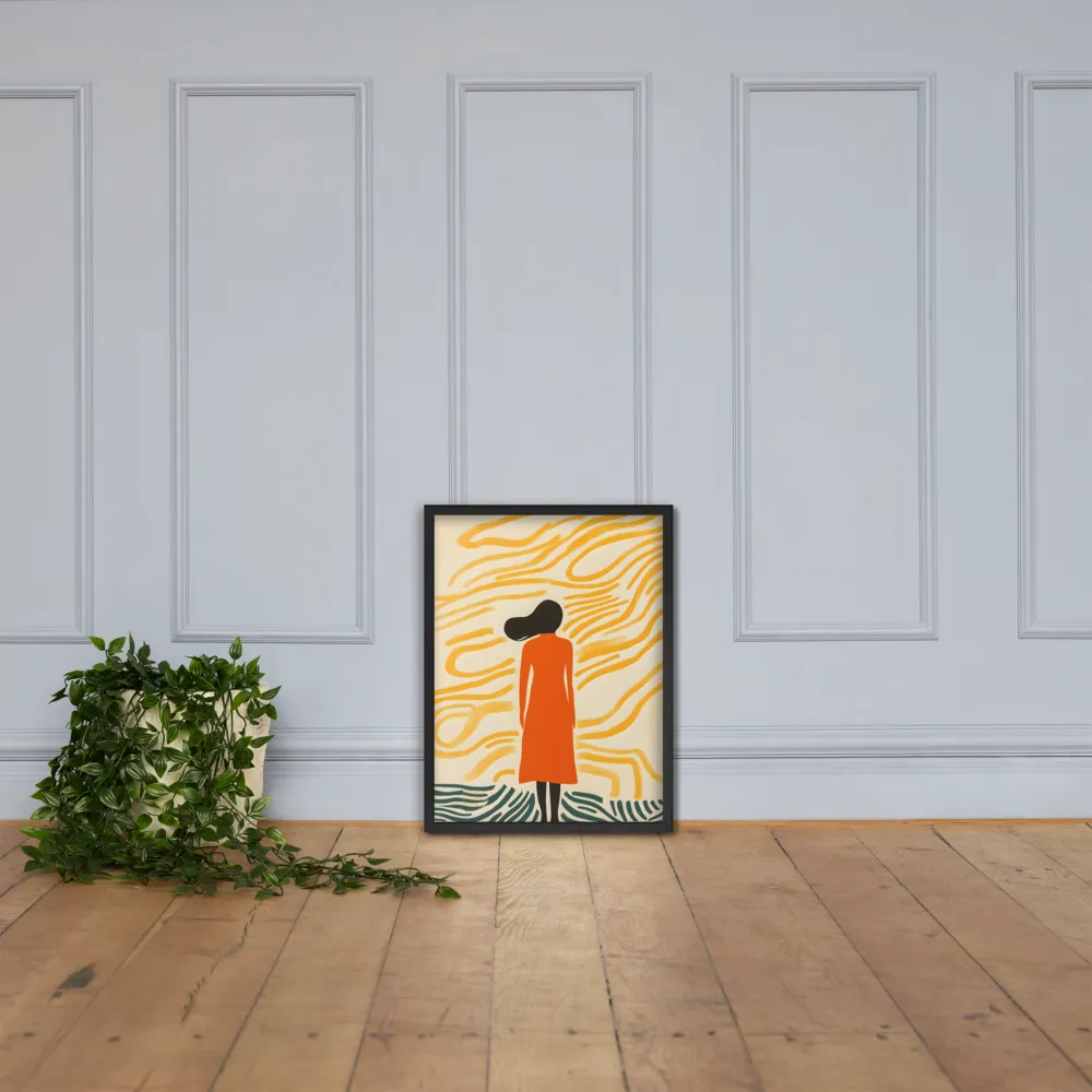 Connection to Serenity | Poster with Black Frame | 18″×24″