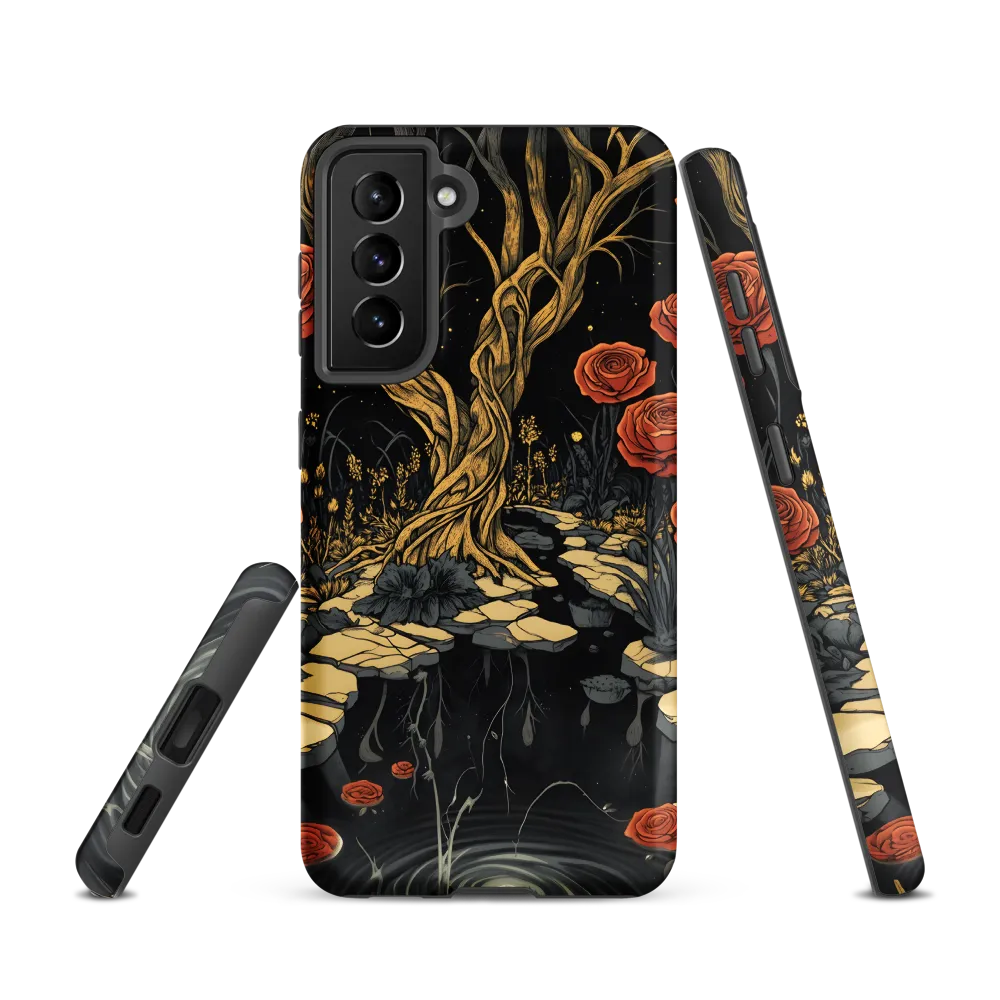 Whispers of the Enchanted Garden | Phone Case |  S21 | Tough Case | Matte