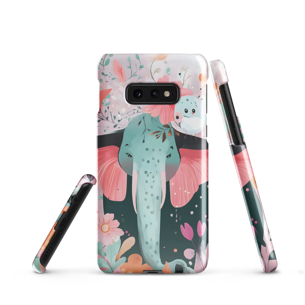 Whimsical Elephant in Bloom
