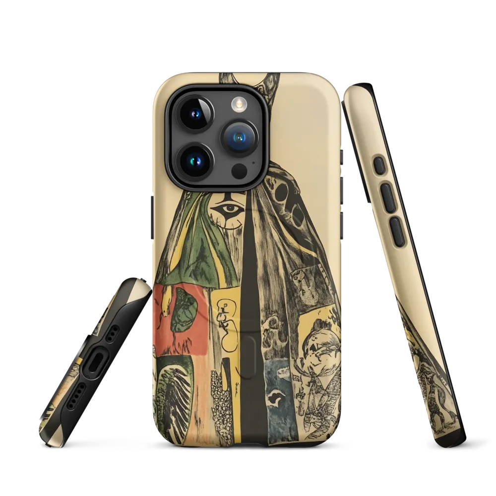 Mystical Cloak of Symbols | Phone Case |  15 Pro | MagSafe® Tough Case | Matte