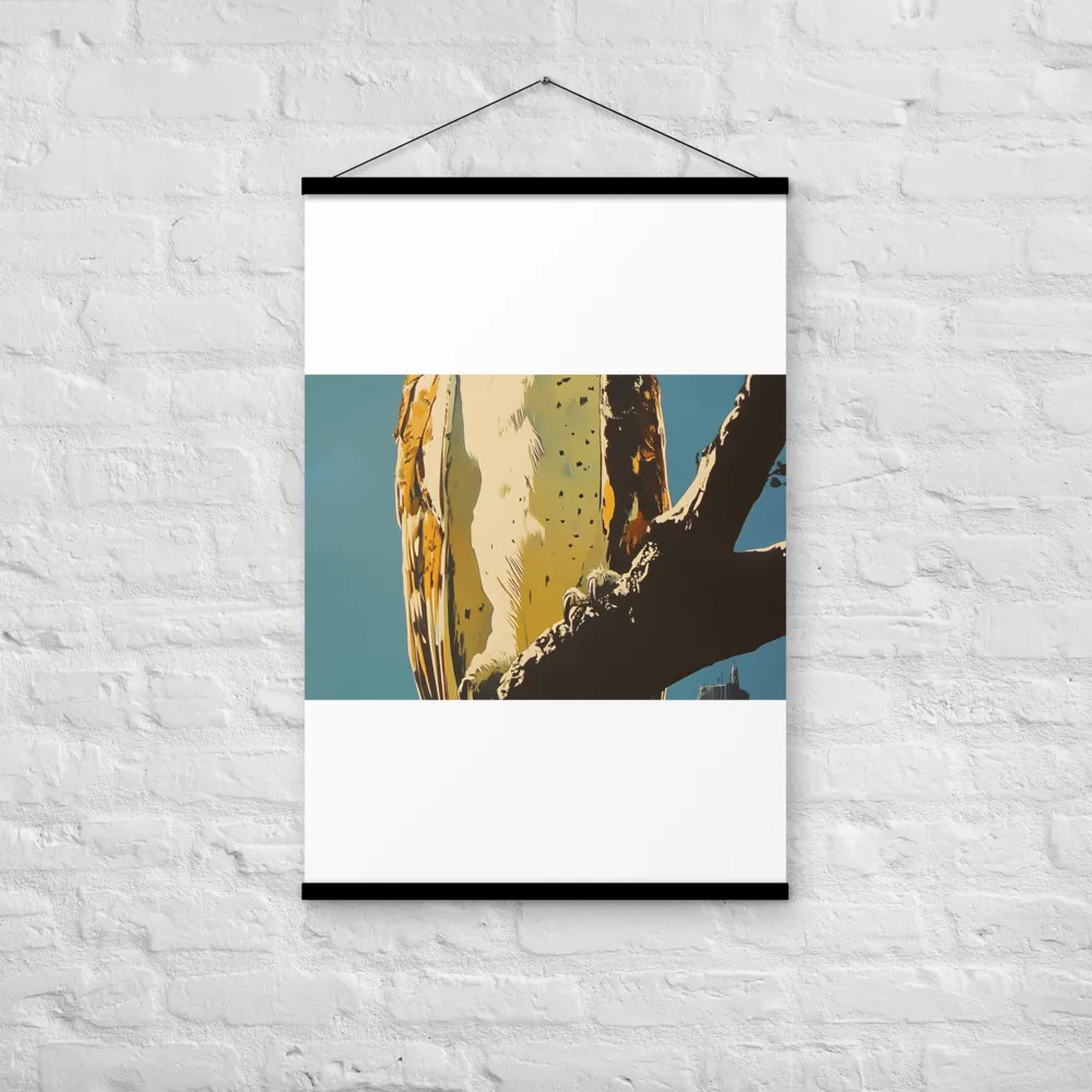 The Guardian of the Urban Wild | Poster With Black Wood Hanger | 24″×36″