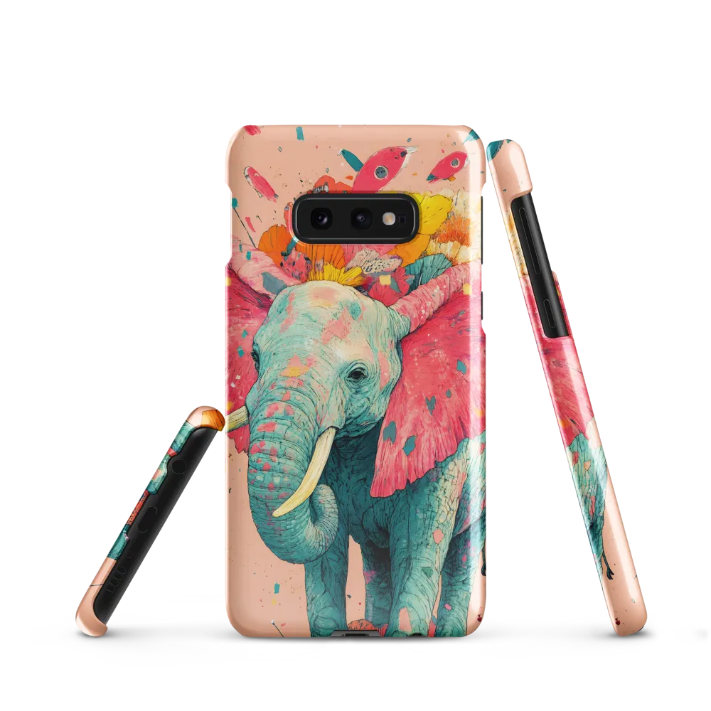 Whimsical Elegance: The Floral Elephant