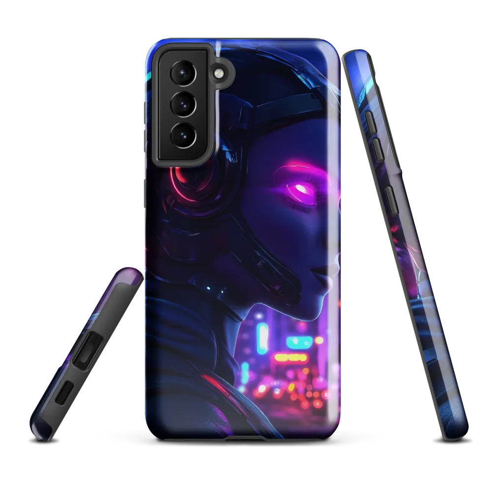 Neon Dreams: A Cyborg's Mystique