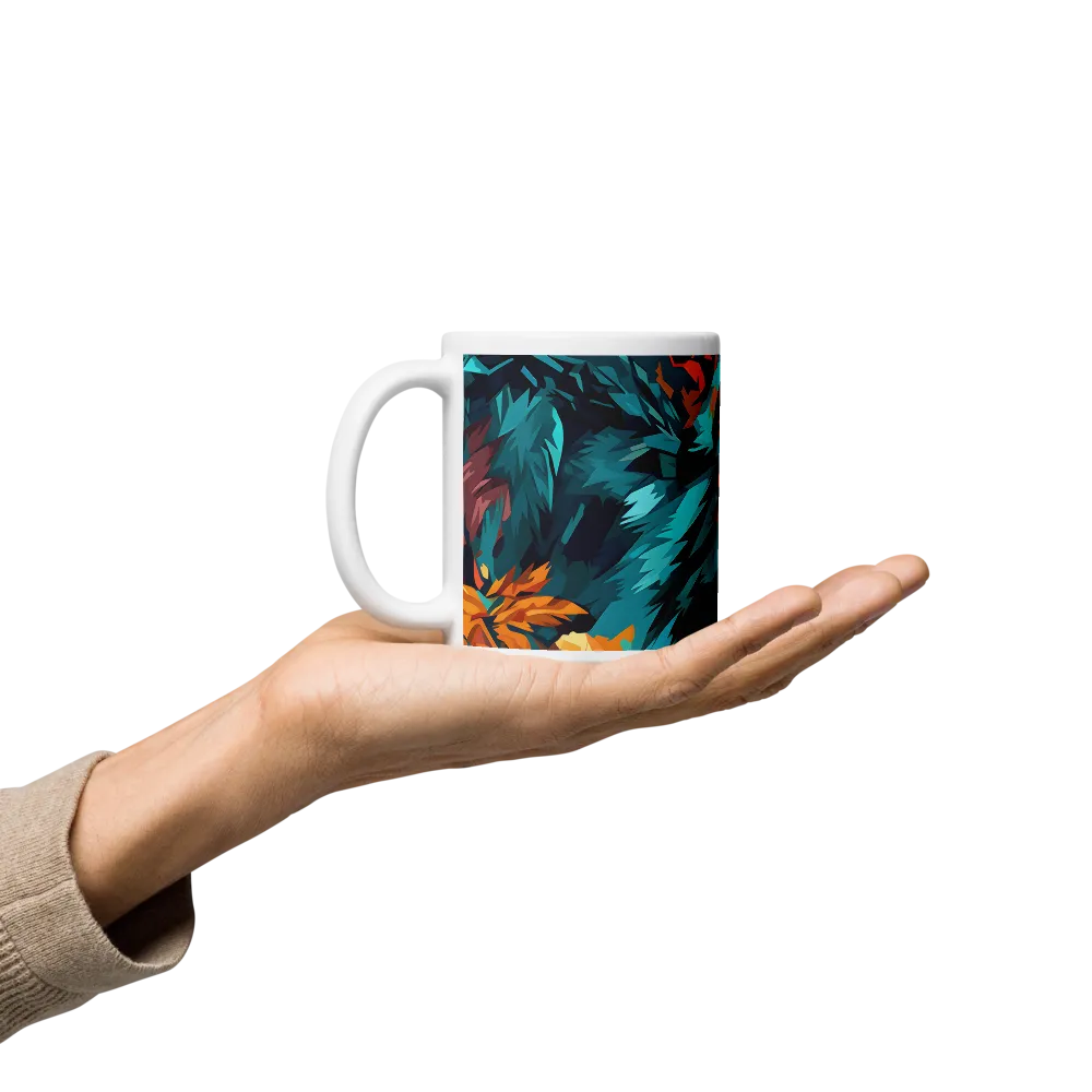 Wild Symphony: Abstract Tigers | Mugs | Multiple Sizes & Colors