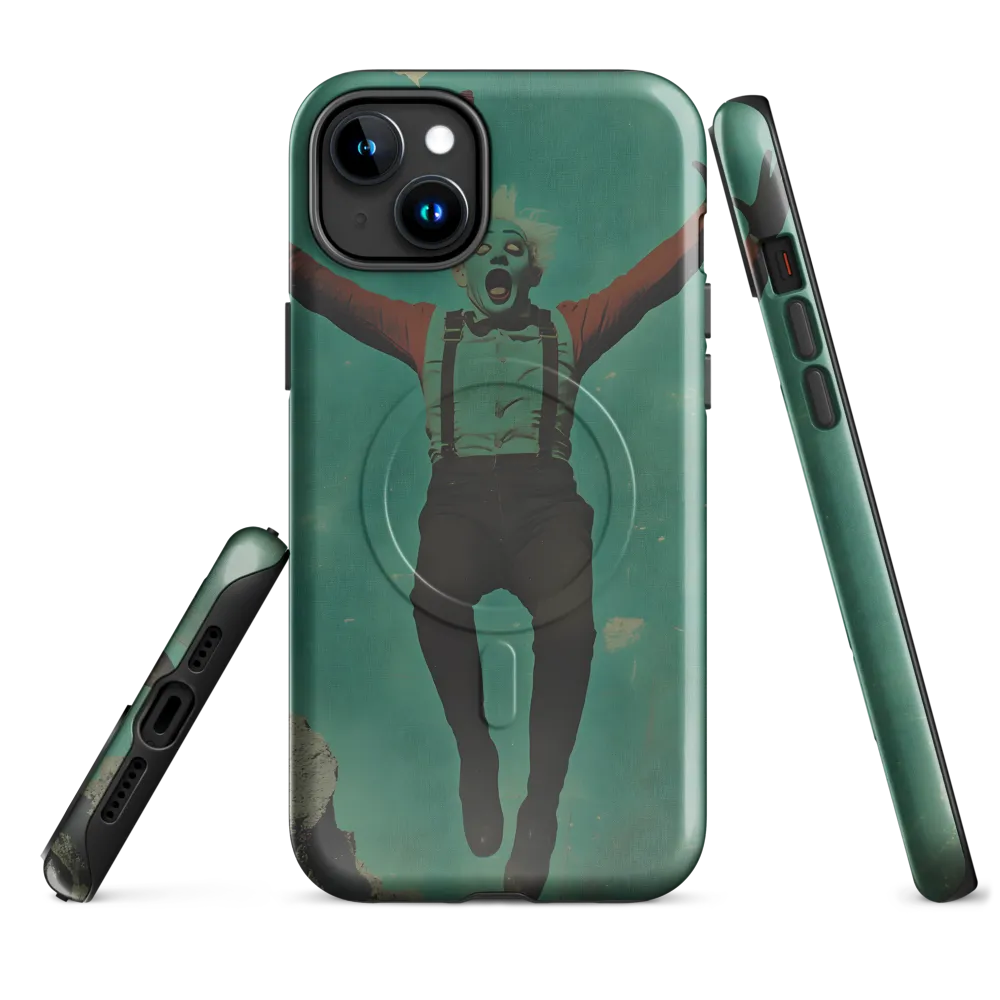 Ethereal Leap of Joy | Phone Case |  15 Plus | MagSafe® Tough Case | Glossy
