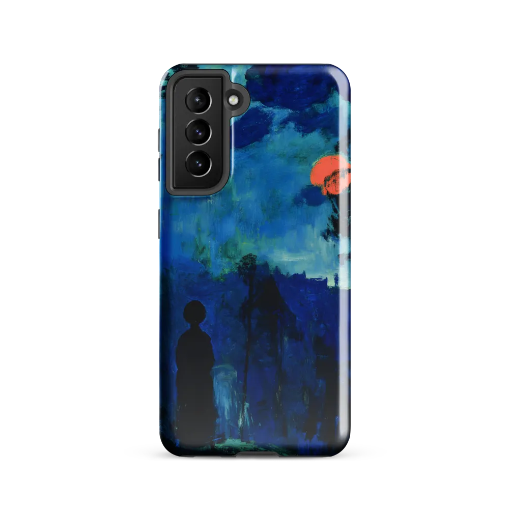 Solitude in Blue | Phone Case |  S21 | Tough Case | Glossy