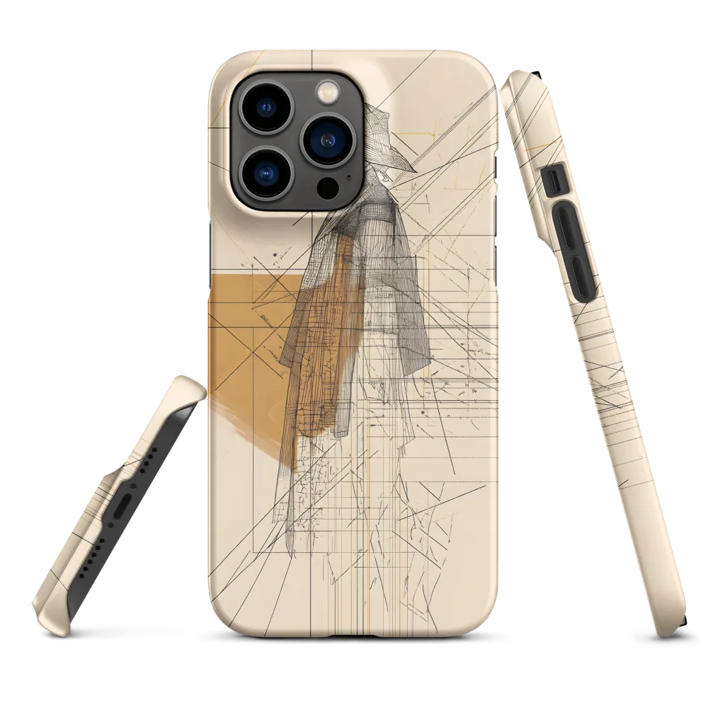 Abstract Profile: A Minimalist Exploration | Phone Case |  14 Pro Max | Snap Case | Matte