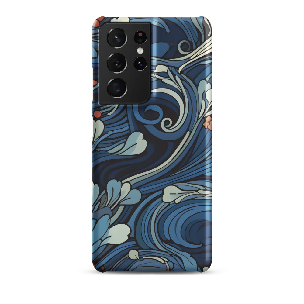 Nature's Elegance: An Oceanic Tapestry | Phone Case |  S21 Ultra | Snap Case | Matte