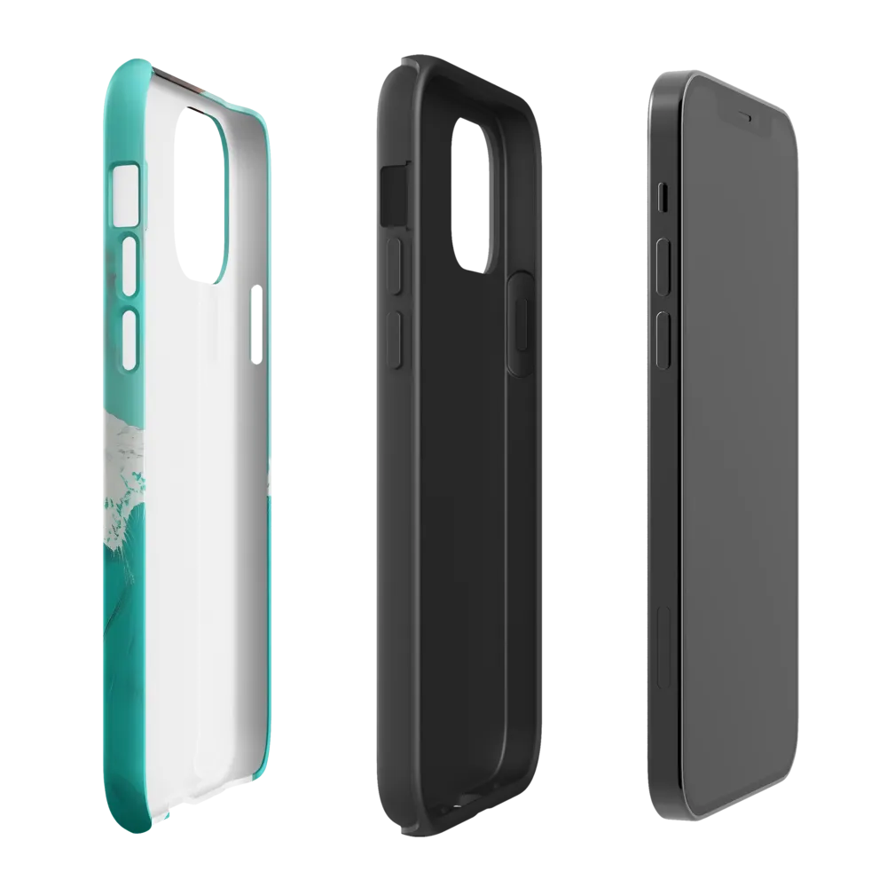 Serenity in Turquoise | Phone Case |  12 | Tough Case | Glossy