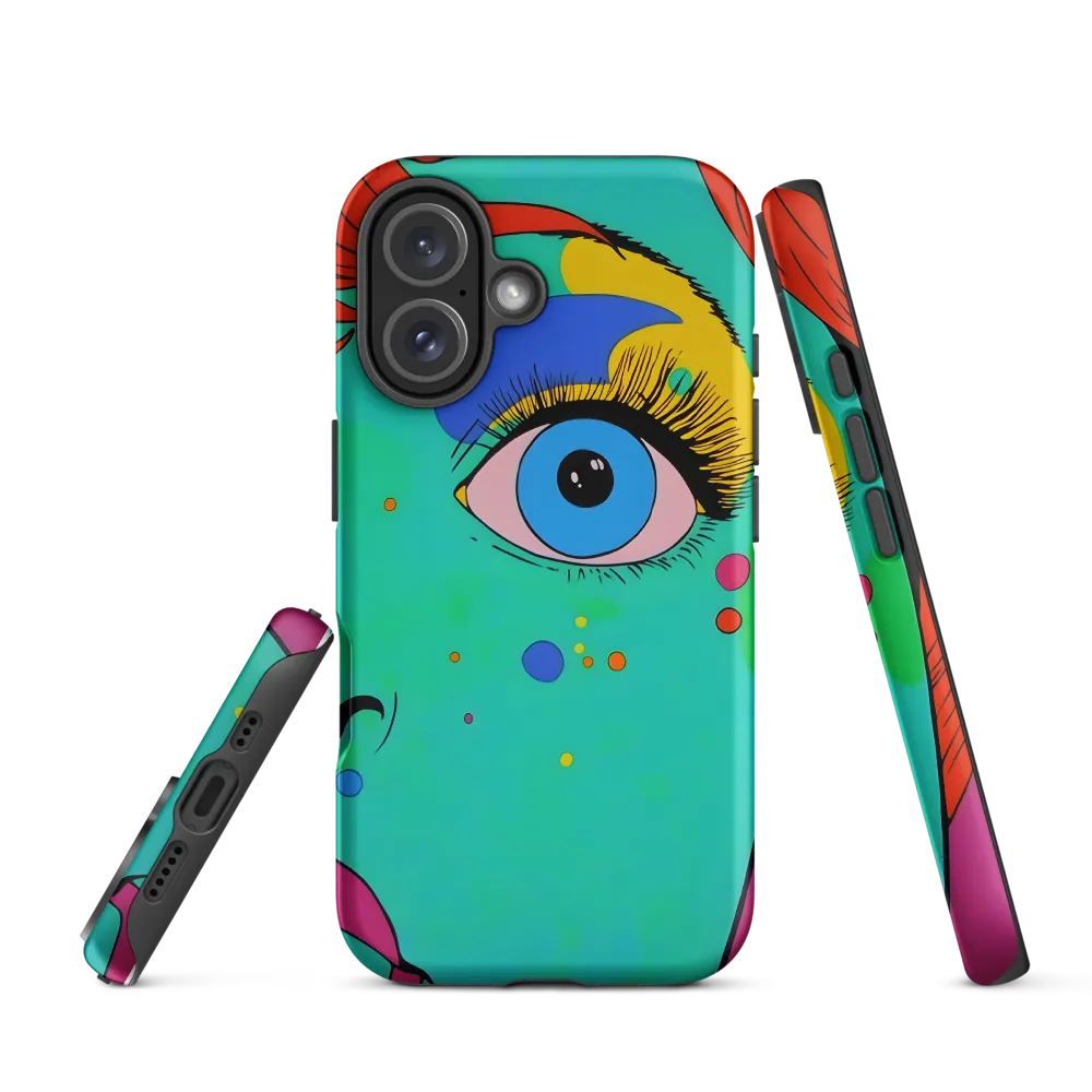 Vibrant Gaze | Phone Case